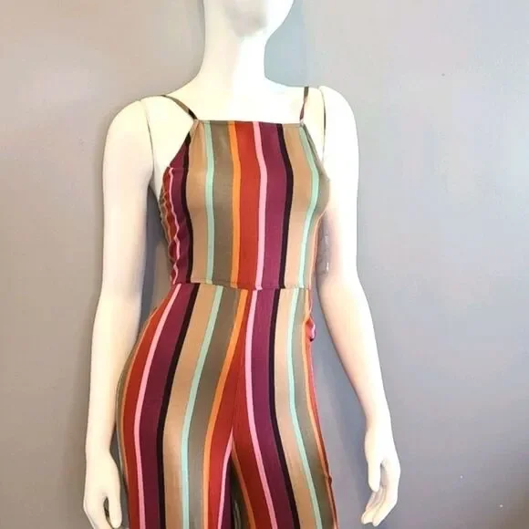 Francesca's NEW TAGS Pants Romper Size Small - Picture 5 of 13